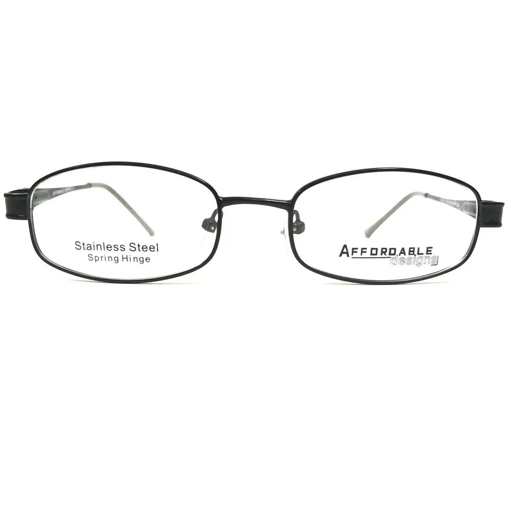 Affordable Designs Eyeglasses Frames NANCY M.BLACK Rectangular 52-18-135